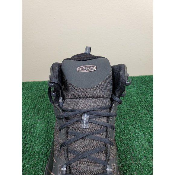 Keen Dry Waterproof Women's Size 7.5 Black Gray Hiking Ankle Boots - Picture 9 of 11